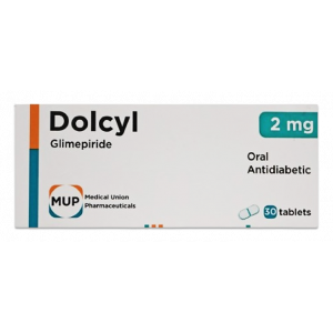 DOLCYL 2 MG ( GLIMEPIRIDE ) 30 TABLETS